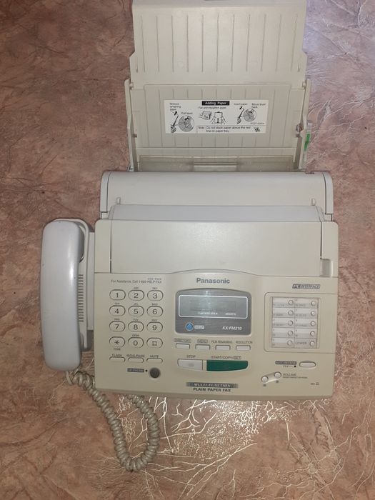 Телефон факс Panasonic KX FM 210