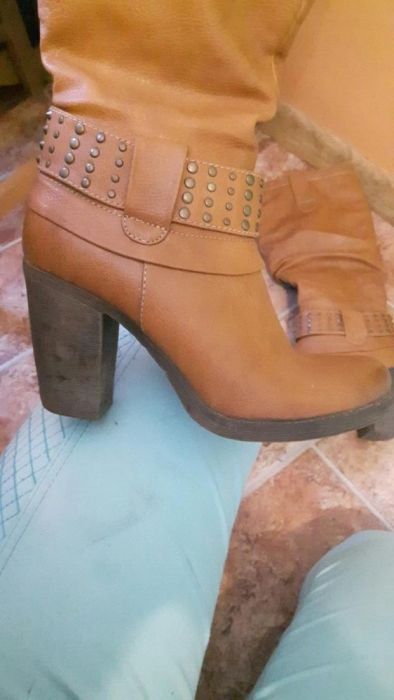 Buty zimowe ccc obcas