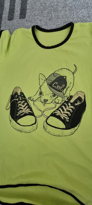 T- shirt  neonowa zieleń