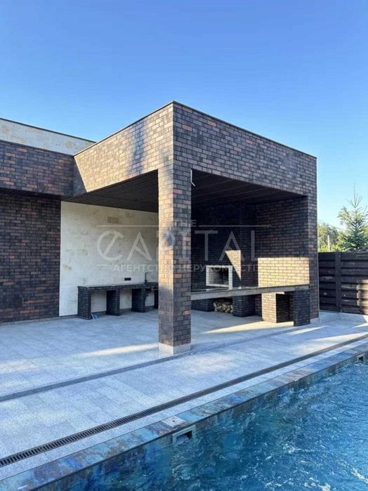 Розкішний будинок 215м² | Zahrava Village Буча | басейн | гостьовий будинок - More