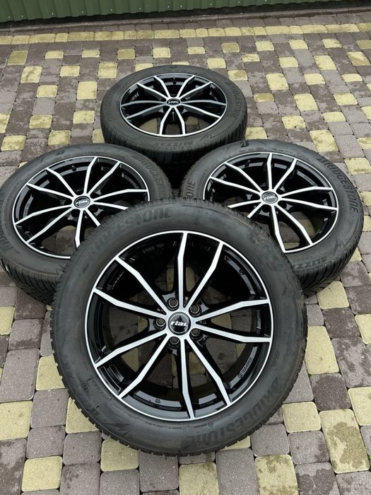R19 легкосплавні диски Rial 5x112 Audi Q5/A4/A5 / VW Tiguan / Skoda  Kodiaq шини Bridgestone 235/55R19 (зима) 2023р