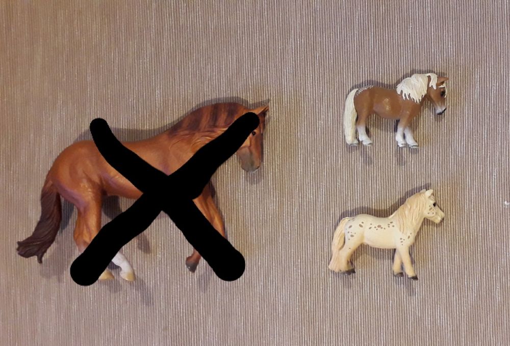 Figurki dwa źrebaki Schleich