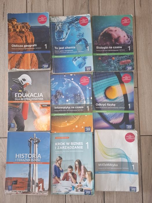 Książki do 1 klasy liceum
