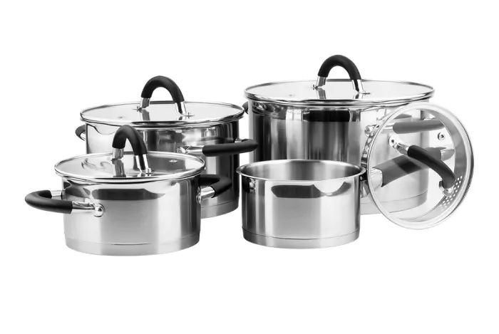 Набір посуду Vinzer з нержавіючої сталі