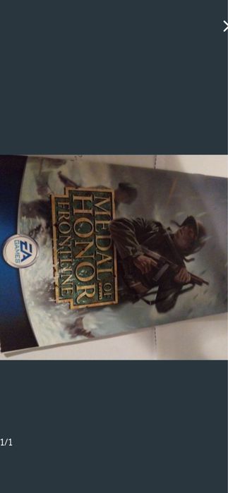 Manual jogo Ps2 Medal of Honor Frontline