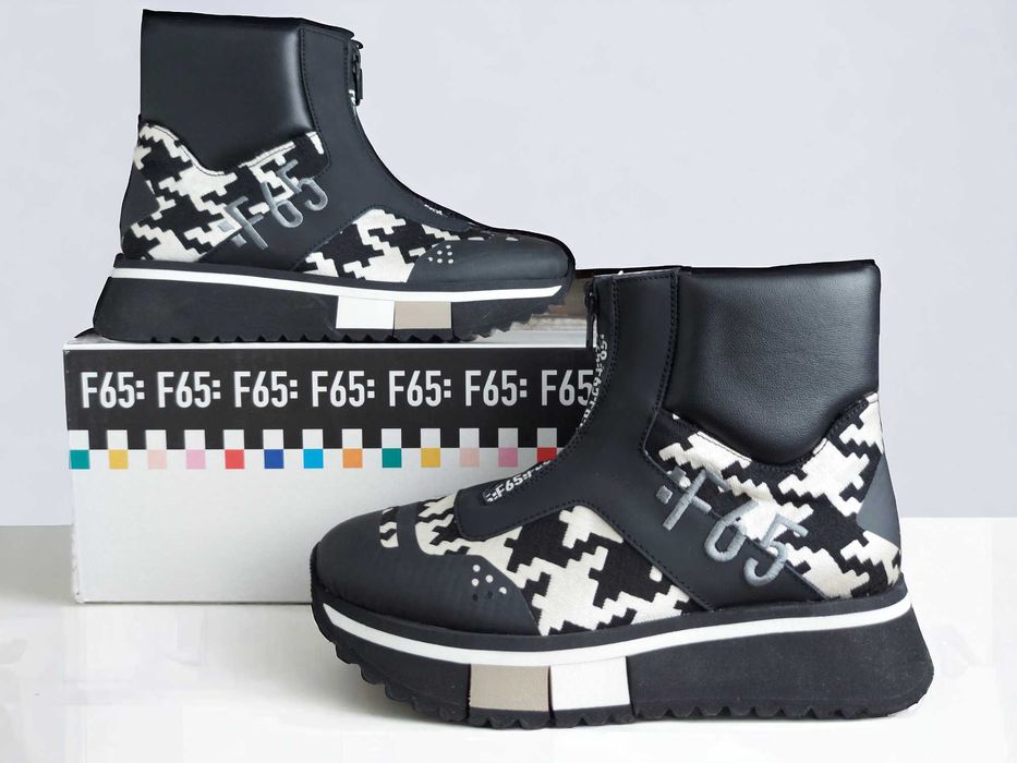 Оригинал. 36-36.5 Ботинки кроссовки хайтопы FABI F65 Италия