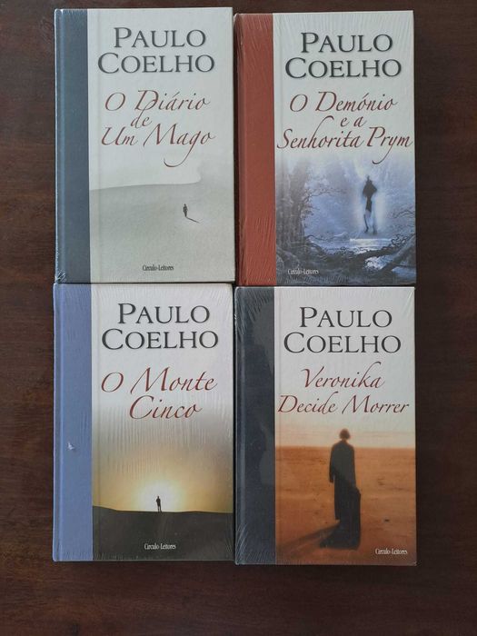 Conjunto 4 Livros Coleção de Paulo Coelho