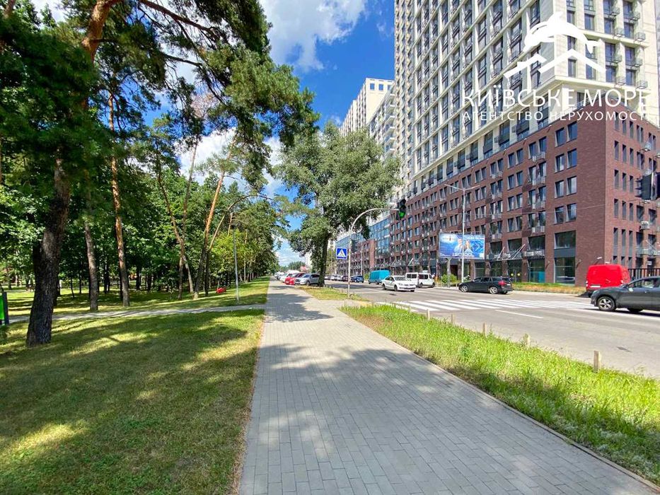 Без %, 1к квартира, 35 м2, ЖК Новий Автограф, Мстиславича 22А