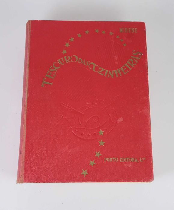 Tesouro das Cozinheiras - Mirene - Livro antigo