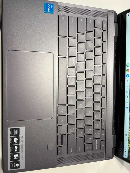 Laptop Acer Chromebook Plus Spin 514 CP514-4HN Dotykowy Ekran