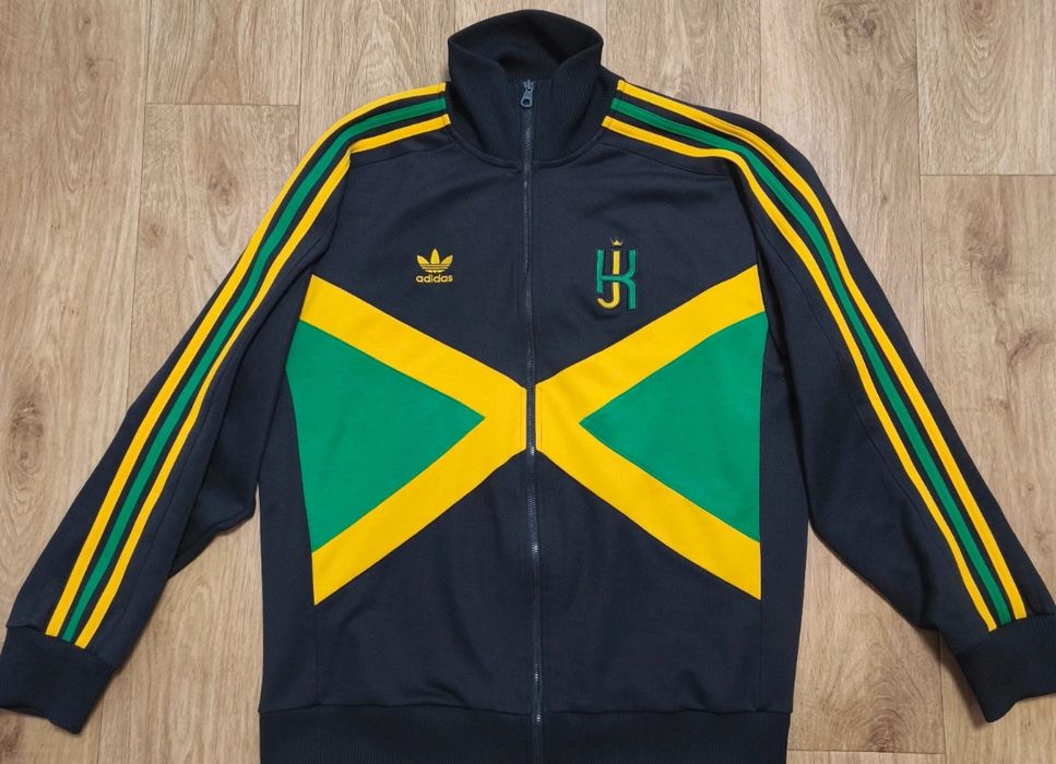 『超激レア』adidas トラックジャケット Jamaica KINGSTON 超激レア』adidas トラックジャケット Jamaica KINGSTON