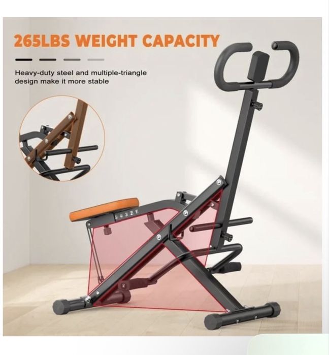 Máquina Fitness abdominal - Nova