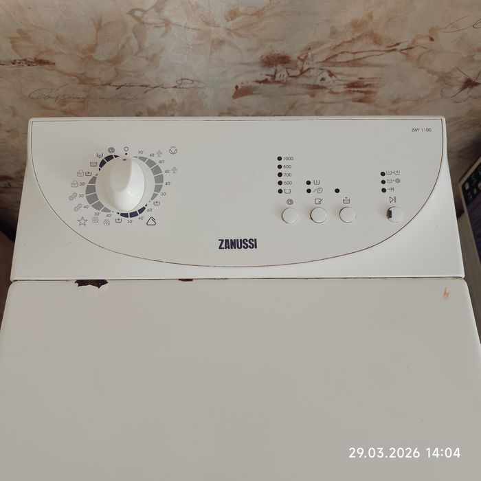 Zanussi ZWY 1100 под ремонт