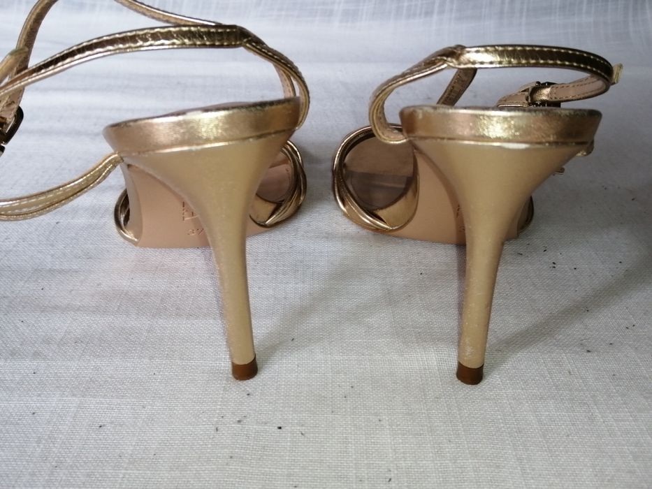 Buty szpilki sandały Zara r 37 obcas 9 cm
