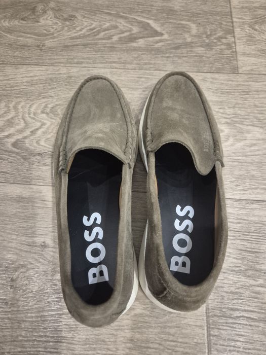 Туфлі лофери BOSS SUEDE LOAFERS SIENNE 50492969