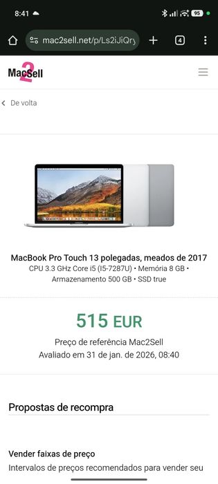 MacBook Pro 13" 2019 i5 8GB – BATERIA Original 30 ciclos como novocom