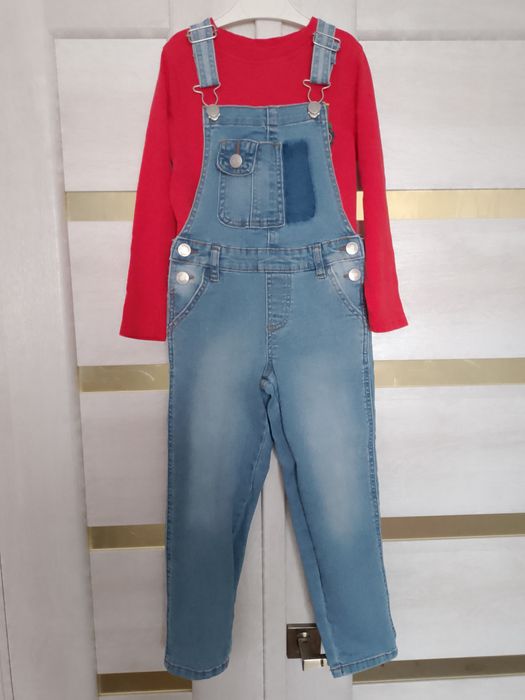 Комбінезон джинсовий реглан кофта