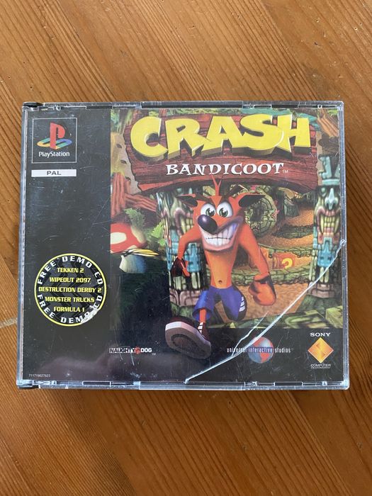 PSX PS1 Playstation Crash Bandicoot