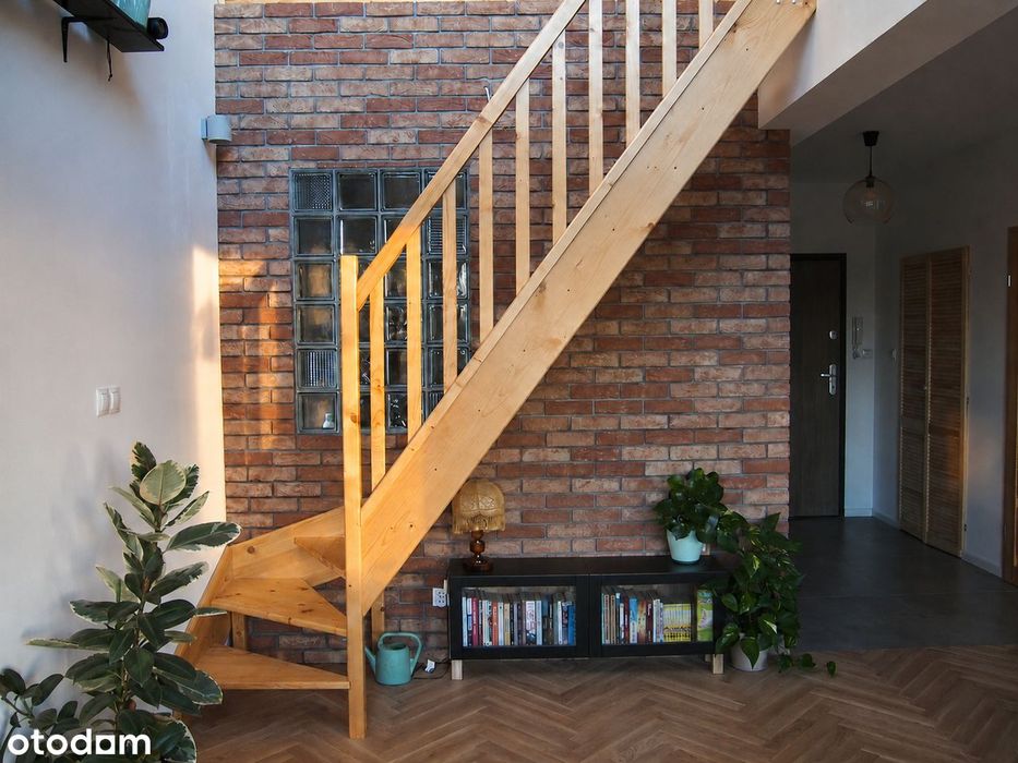 Dwupoziomowe mieszkanie 80 m² z dwoma balkonami, Łomianki Dolne - Widok 4