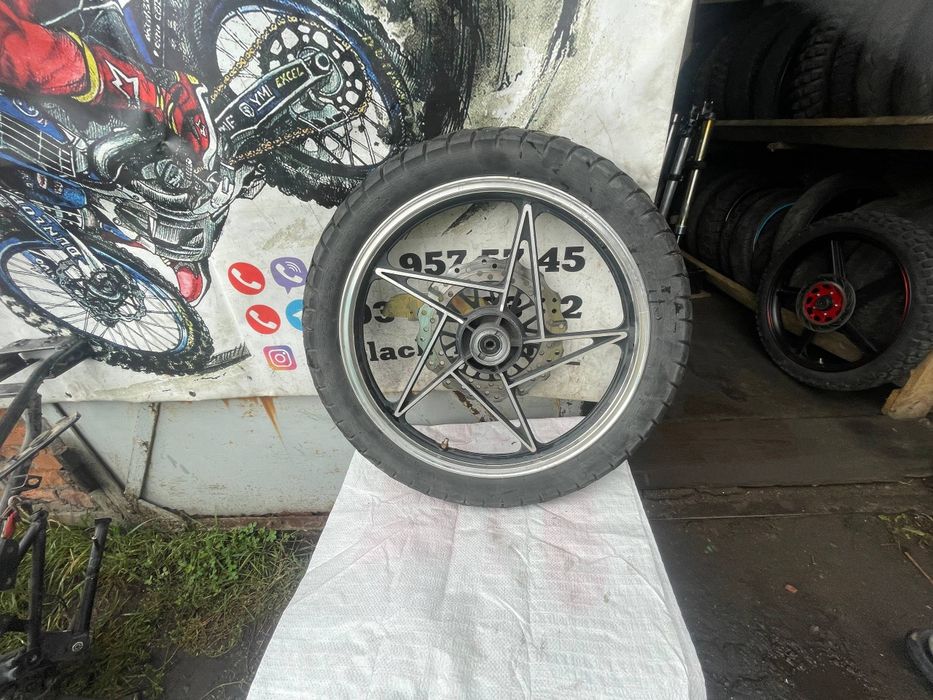 Переднє колесо в зборі, диск R18.Viper 150A 150G Вайпер 150