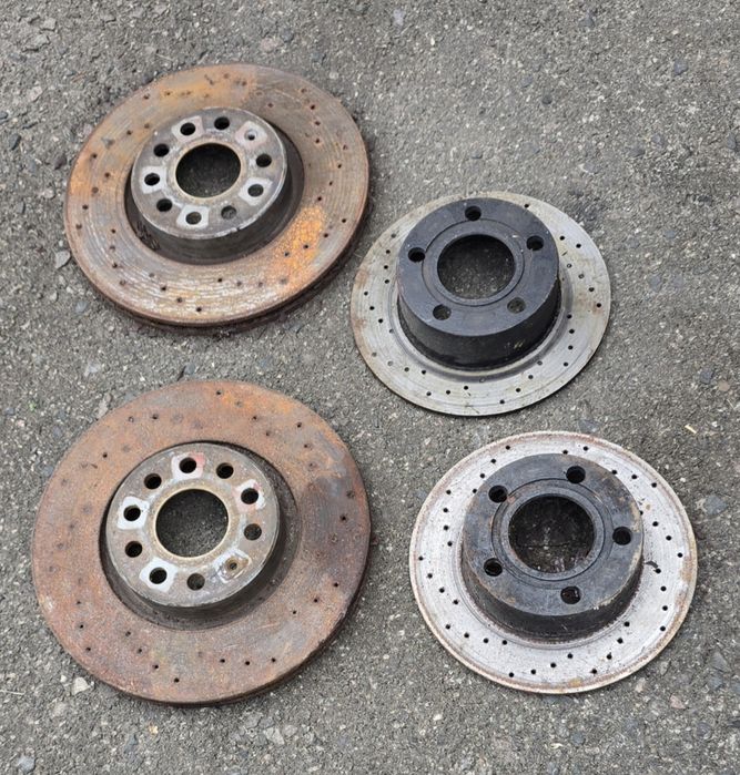 Диски гальмівні з вентиляцією Skoda Superb 2.5tdi Audi Volkswagen