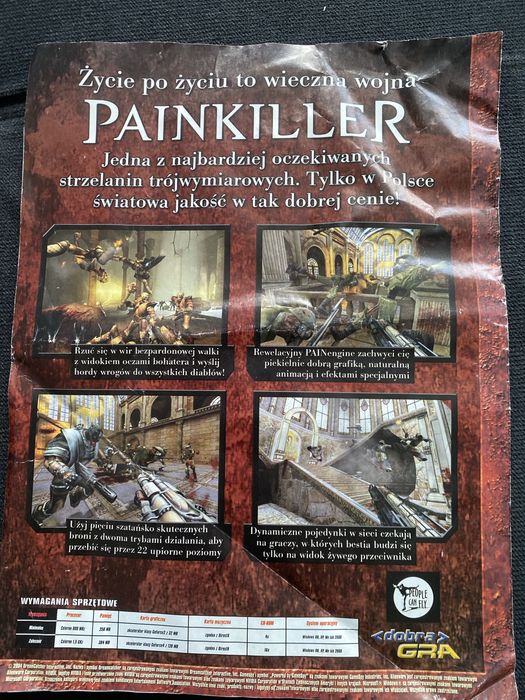 Gry komputerowe  ,dobra  gra „Painkiller"