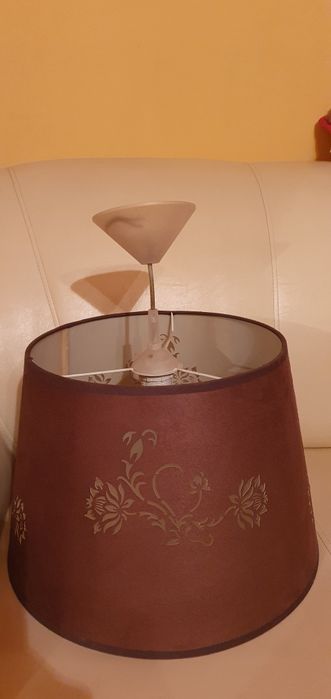 Lampa wisząca brązowa