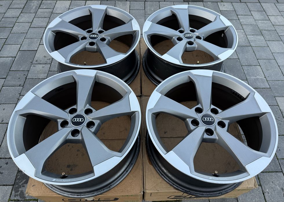 Oryginalne felgi Audi Sport 19" A4 A6 Q5 5x112 8.5J ET40 8W0