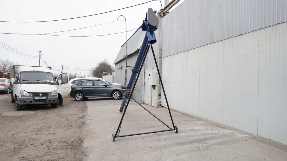 Шнековий навантажувач з протравлювачем Ø159мм*8м*380В - ЛІДЕР ПРОДАЖУ!