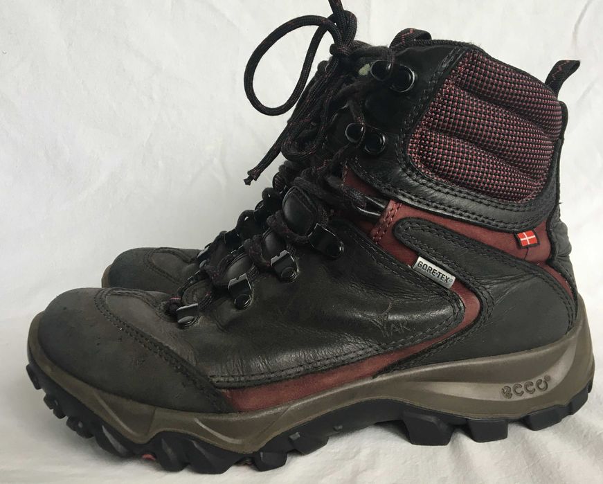 Buty trekingowe  ECCO Receptor , Gore-Tex, skóra YAK, EU 38