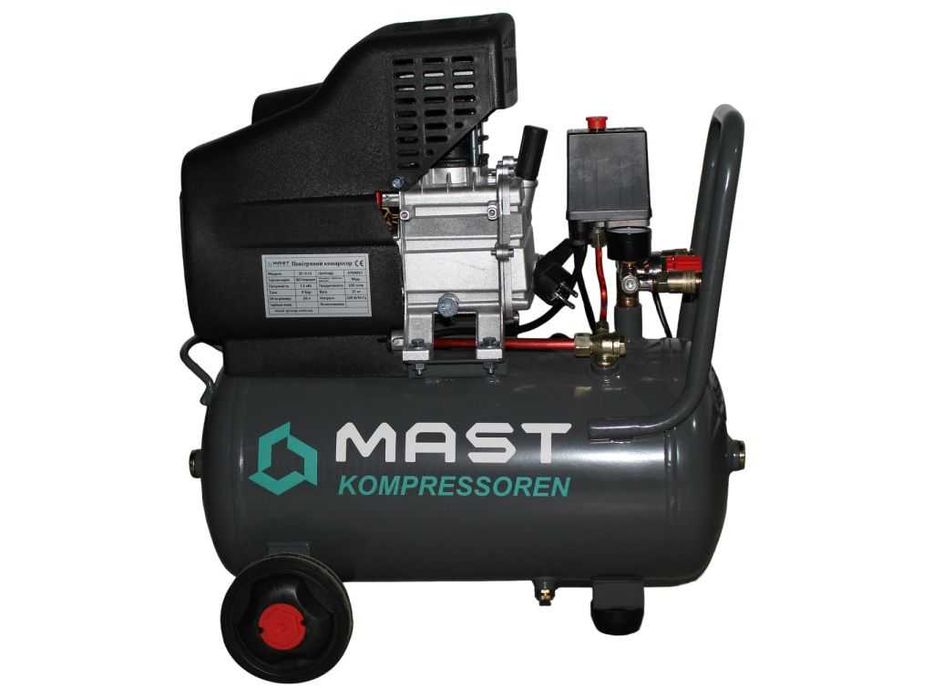 Поршневий компресор MAST ZC-0.12/24L Поршневой компрессор