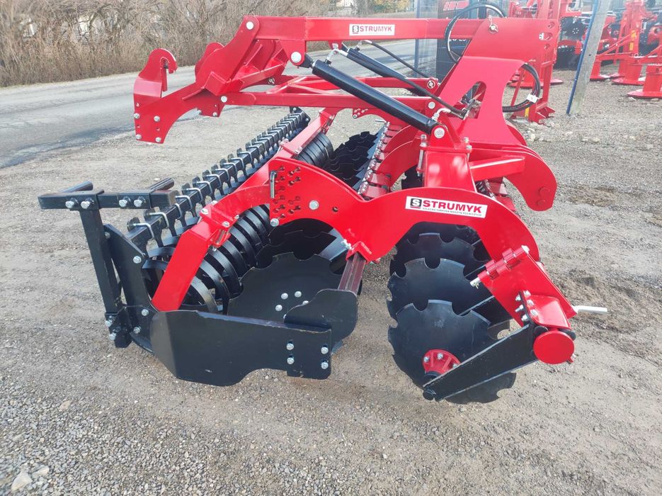 AGREGAT TALERZOWY Brona Z Hydropakiem Wał Rura/ Struna/ Daszek/ Packer