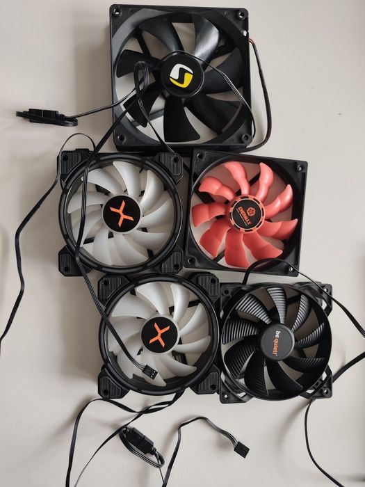 Wentylatory pc 4x 120 1x140
