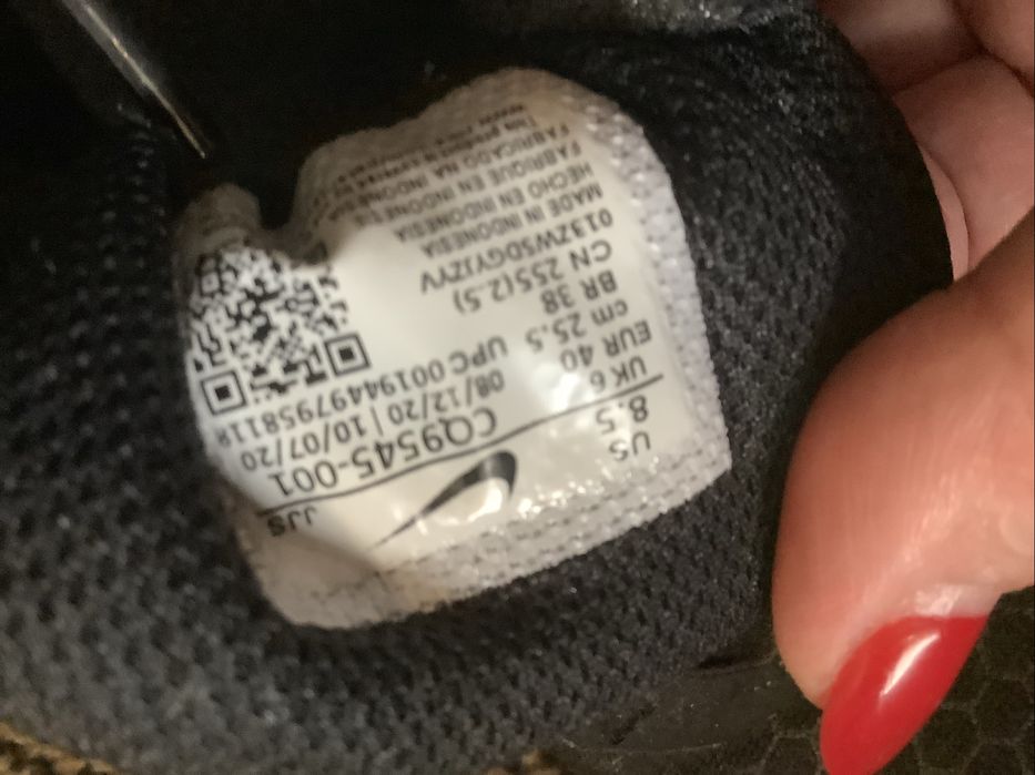 Nike buty damskie czarne
