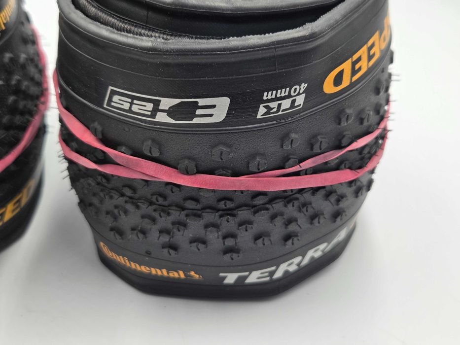 Nowe opony Continental Terra Speed TR 40mm / komplet
