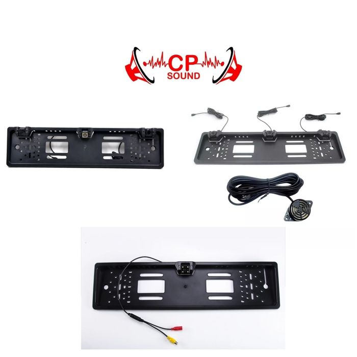 Monitor Suporte de matricula Camera de estacionamento para carro etc