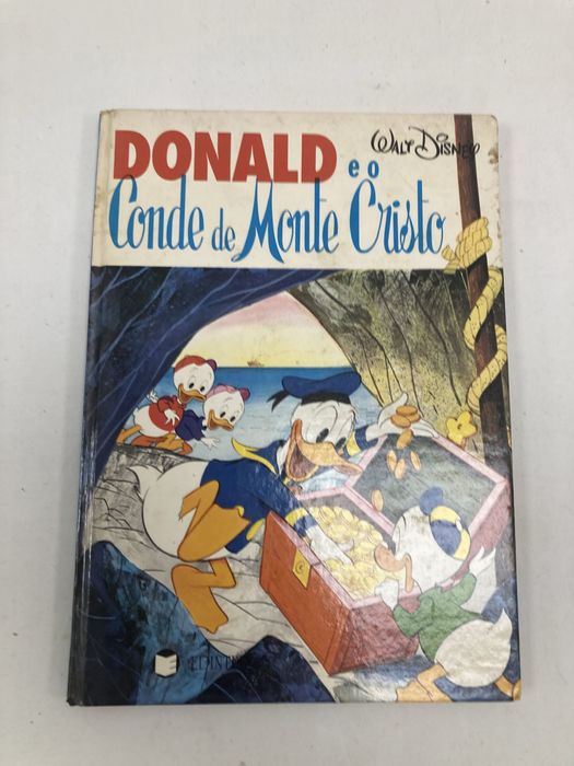Livro Donald "Conde Monte Cristo"