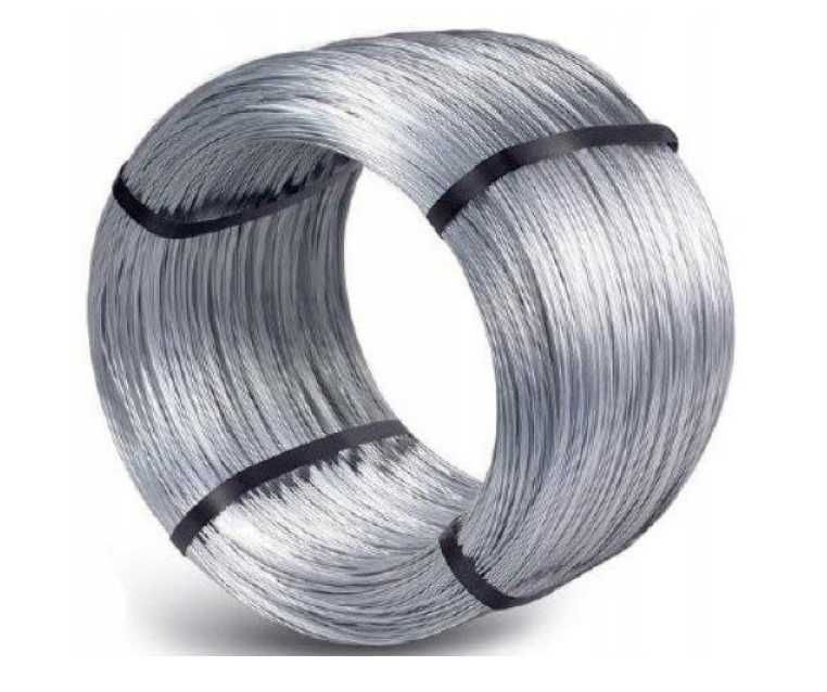 Drut miękki ocynkowany ze stali niskowęglowej 1,2mm 10kg