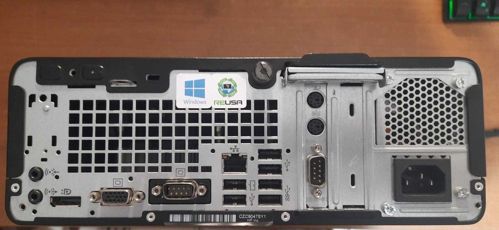 Mega Promoção HP 400 G5 SFF | i7-8700 (12T) | 16GB DDR4 | NVMe 256GB + HDD 500GB | WiFi | W11