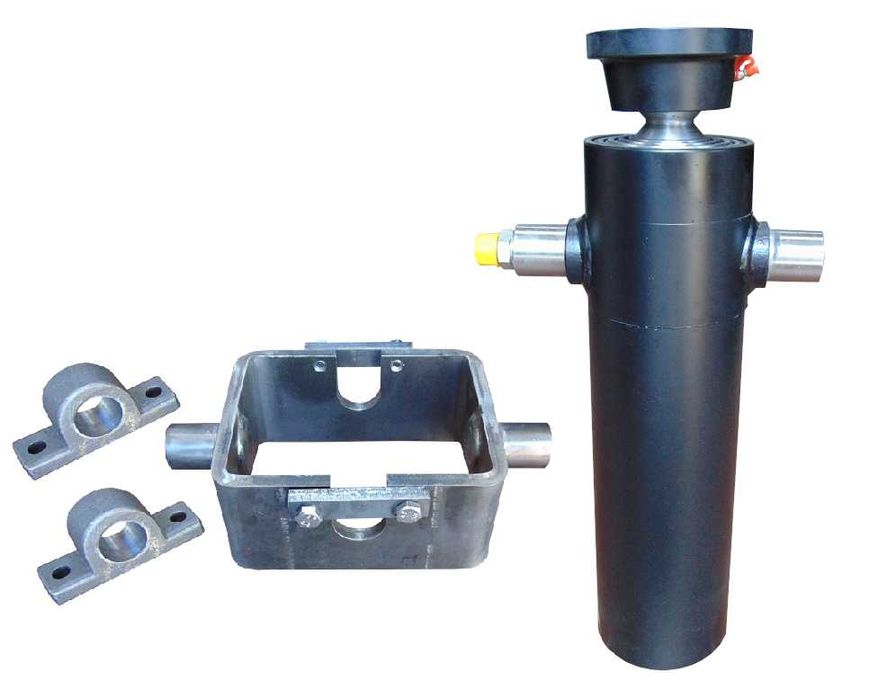 Siłownik przyczepy z kołyska i mocowania 10TON wysuw NOWY fakt. VAT