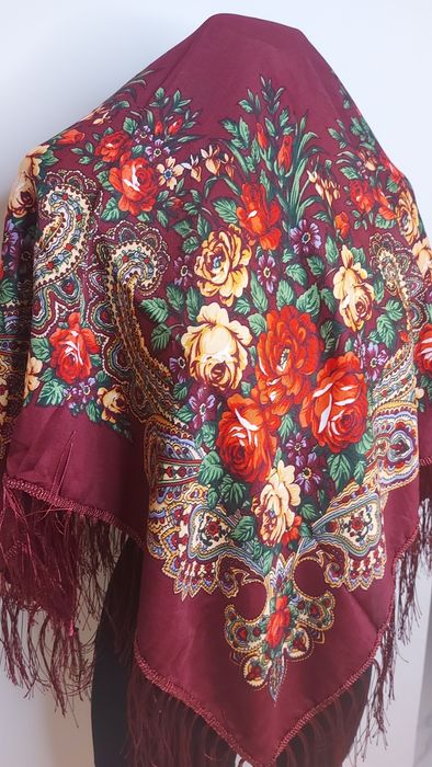 Zestaw dwóch chustek góralskich