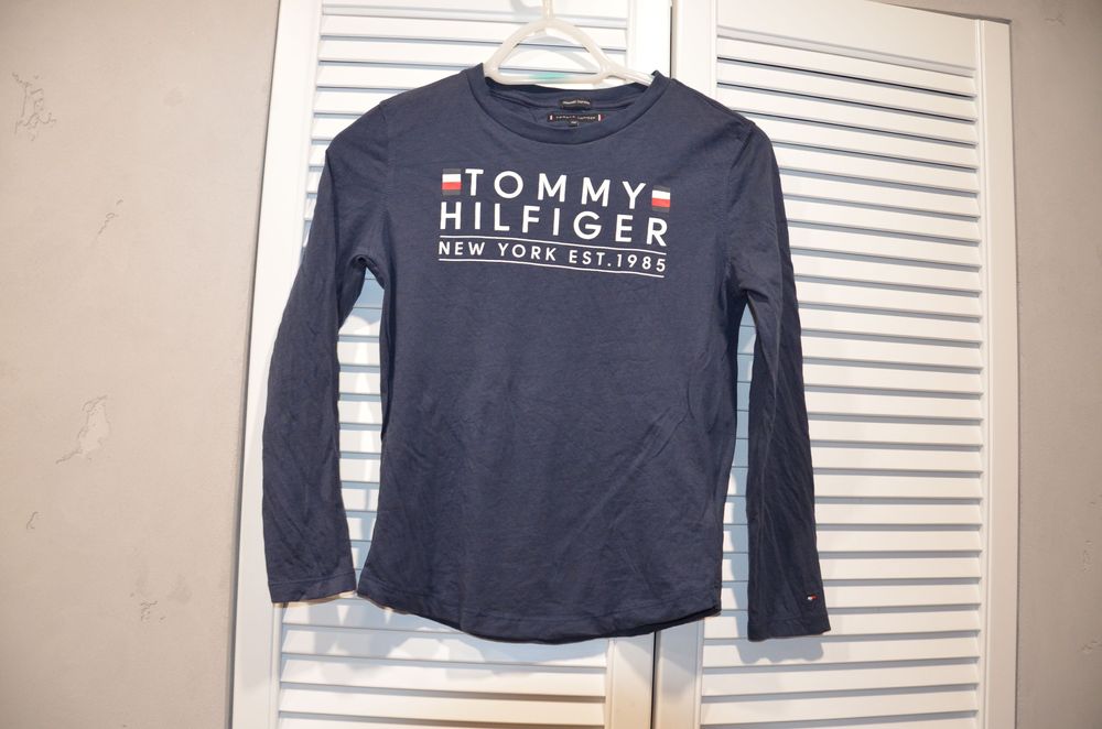 Tommy Hilfiger bluzka 10 LAT/140 cm granat