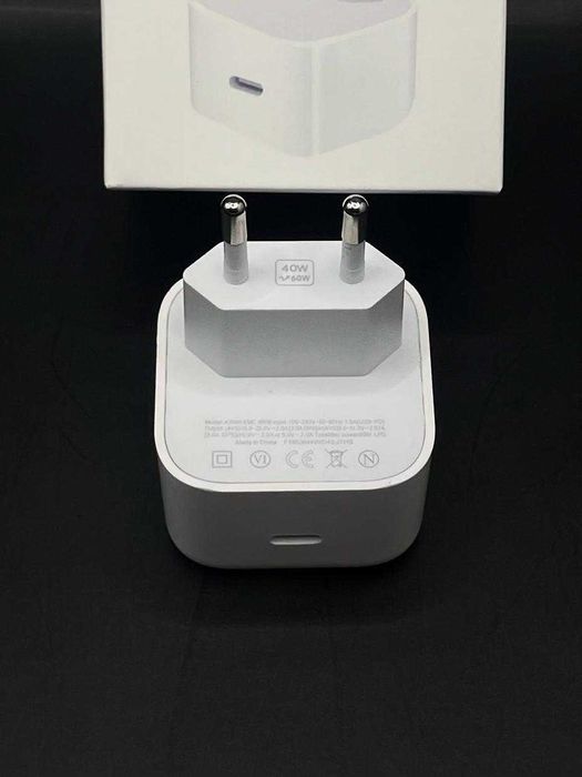 Ładowarka iPhone Apple 40W USB-C + Kabel USB-C - MacBook iPad iPhone - GWARANCJA