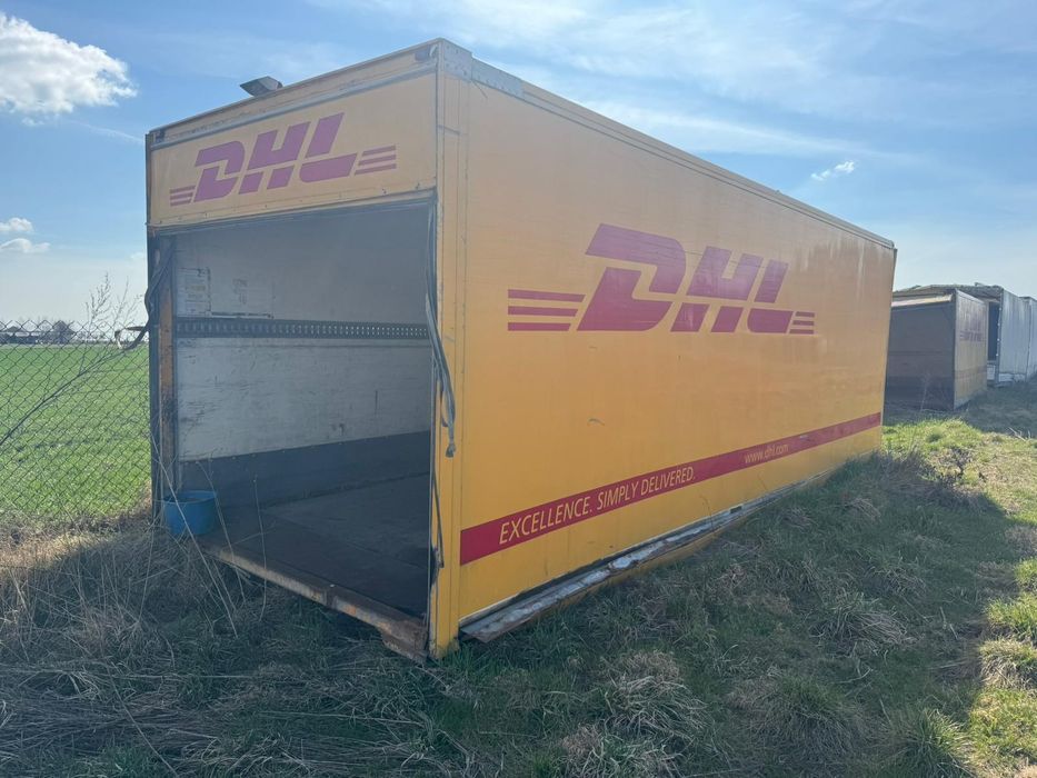 Tanio kontener magazynowy garaż na budowę  z transportem rozładunkiem