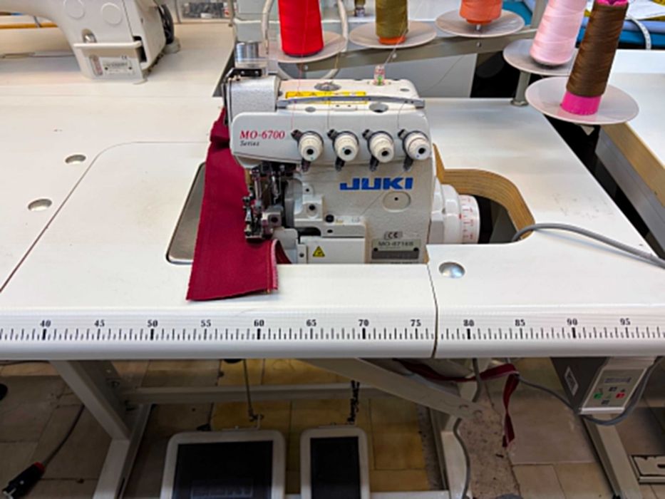 maszyna do szycia overlock juki mo6716s servo 230volt direct-drive