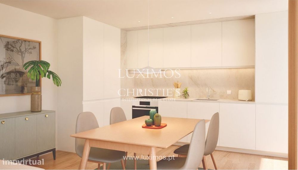 Apartamento T1 novo com varanda para venda no Matosinhos Sea Living