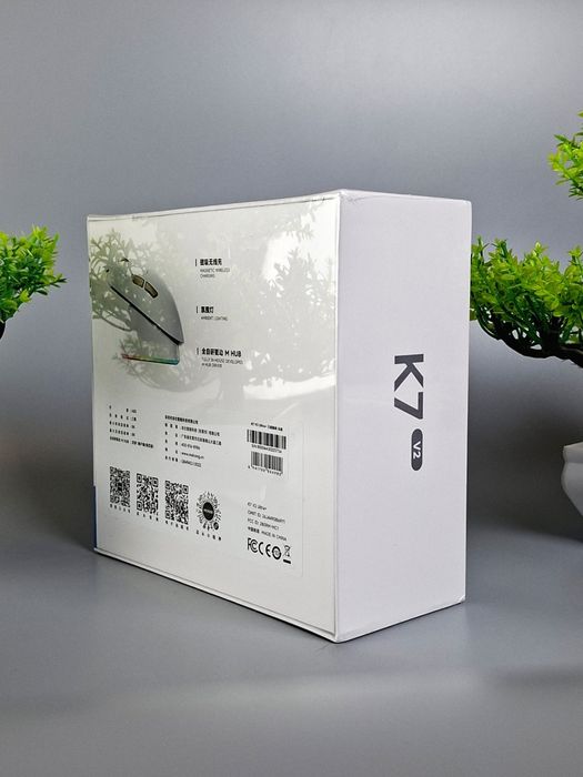 НОВА Ігрова миша Mchose K7 V2 Ultra+ | Сенсор PAW3955 TI | White