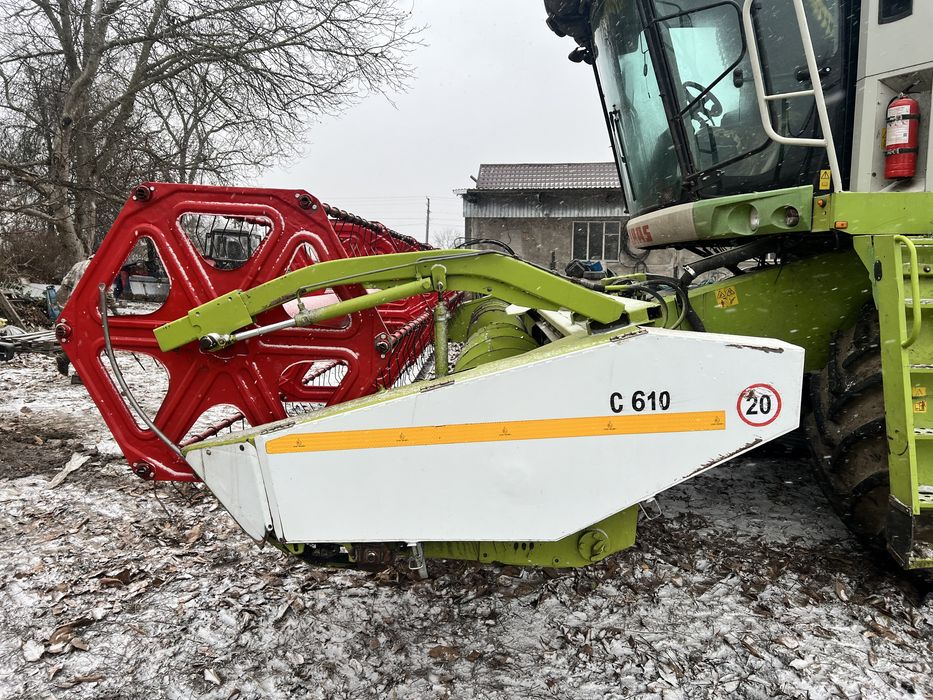 Жатка claas c610 tucano dominator mega