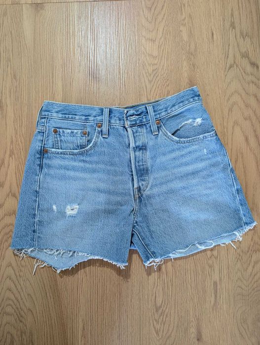 Levi’s 501 Calções de Ganga Azul W27