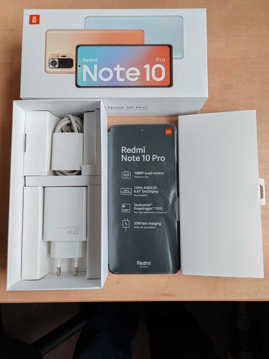 Продаю Redmi Note 10 Pro- мощный и стильный смартфон